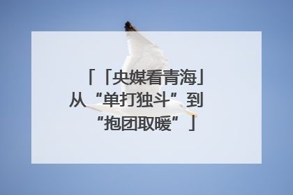 「央媒看青海」从“单打独斗”到“抱团取暖”