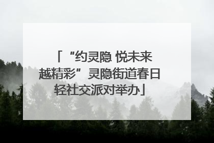 “约灵隐 悦未来 越精彩”灵隐街道春日轻社交派对举办