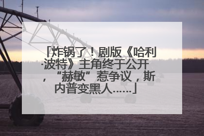 炸锅了！剧版《哈利·波特》主角终于公开，“赫敏”惹争议，斯内普变黑人……