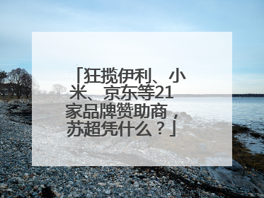 狂揽伊利、小米、京东等21家品牌赞助商，苏超凭什么？