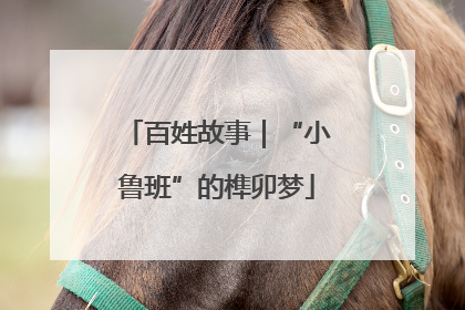 百姓故事｜“小鲁班”的榫卯梦