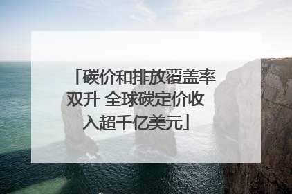 碳价和排放覆盖率双升 全球碳定价收入超千亿美元