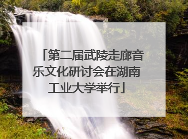 第二届武陵走廊音乐文化研讨会在湖南工业大学举行