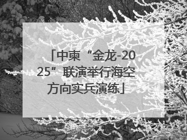 中柬“金龙-2025”联演举行海空方向实兵演练