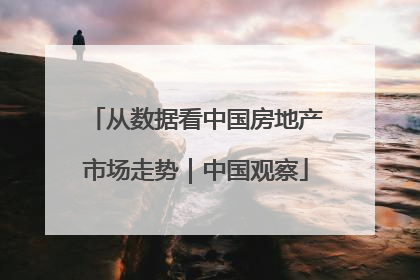 从数据看中国房地产市场走势｜中国观察