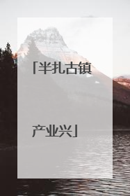半扎古镇产业兴