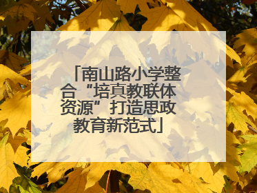 南山路小学整合“培真教联体资源”打造思政教育新范式