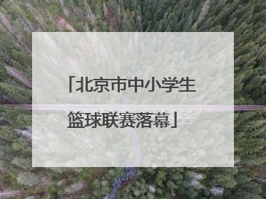 北京市中小学生篮球联赛落幕