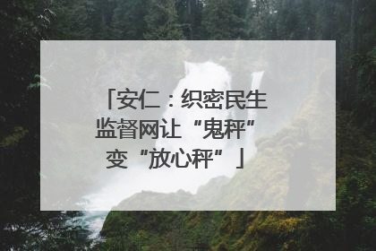 安仁：织密民生监督网让“鬼秤”变“放心秤”