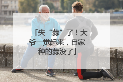 失“蒜”了！大爷一觉起来，自家种的蒜没了