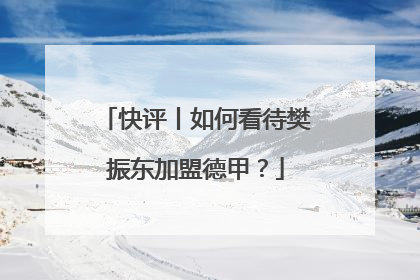快评丨如何看待樊振东加盟德甲？