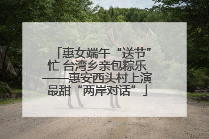 惠女端午“送节”忙 台湾乡亲包粽乐——惠安西头村上演最甜“两岸对话”