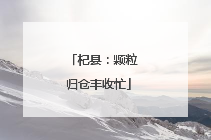 杞县：颗粒归仓丰收忙