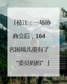 枝江：一场协商会后，164名困境儿童有了“委员妈妈”