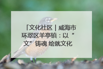 文化社区｜威海市环翠区羊亭镇：以“文”铸魂 绘就文化社区新画卷