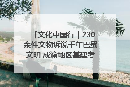 文化中国行｜230余件文物诉说千年巴蜀文明 成渝地区基建考古成果展开展