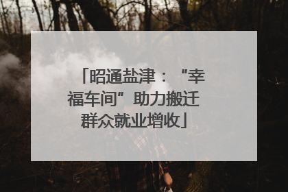 昭通盐津：“幸福车间”助力搬迁群众就业增收