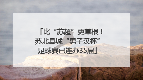 比“苏超”更草根！苏北县城“男子汉杯”足球赛已连办35届