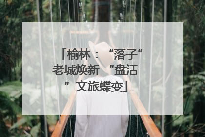 榆林：“落子”老城焕新 “盘活”文旅蝶变