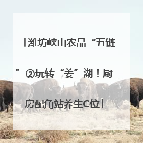潍坊峡山农品“五链”②玩转“姜”湖！厨房配角站养生C位