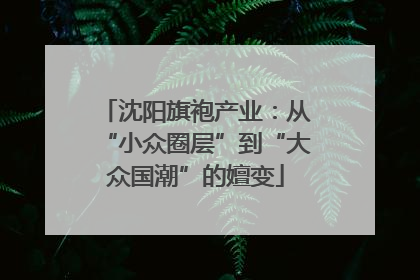 沈阳旗袍产业：从“小众圈层”到“大众国潮”的嬗变