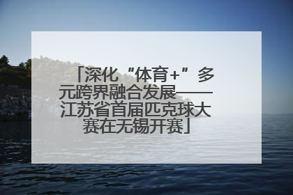 深化“体育+”多元跨界融合发展——江苏省首届匹克球大赛在无锡开赛