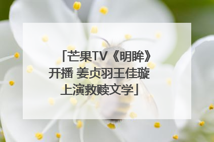 芒果TV《明眸》开播 姜贞羽王佳璇上演救赎文学