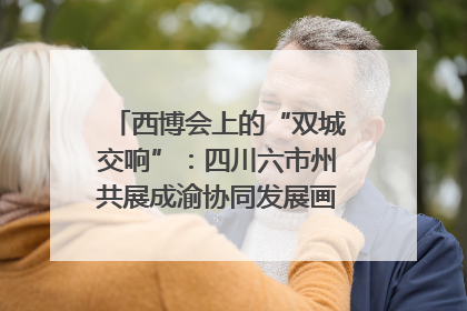 西博会上的“双城交响”：四川六市州共展成渝协同发展画卷｜西博视界