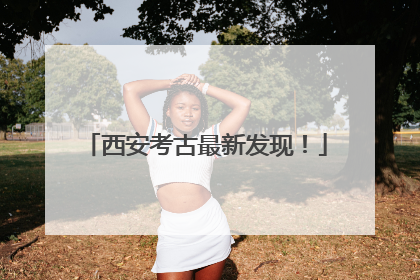 西安考古最新发现！