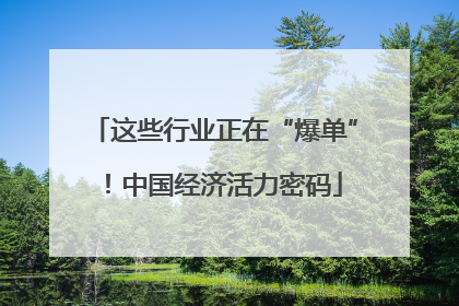这些行业正在“爆单”！中国经济活力密码