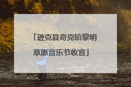 逊克县奇克镇黎明草原音乐节收官