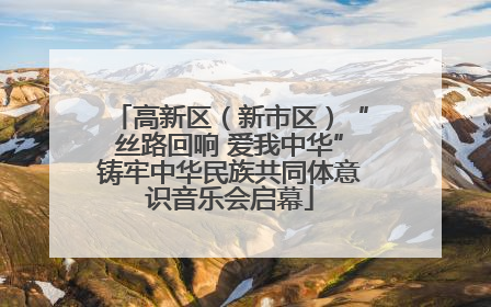高新区（新市区）“丝路回响 爱我中华”铸牢中华民族共同体意识音乐会启幕