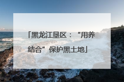 黑龙江垦区：“用养结合”保护黑土地