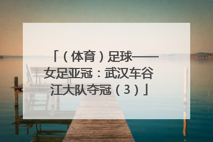 （体育）足球——女足亚冠：武汉车谷江大队夺冠（3）