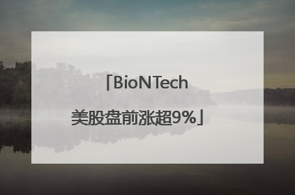 BioNTech美股盘前涨超9%
